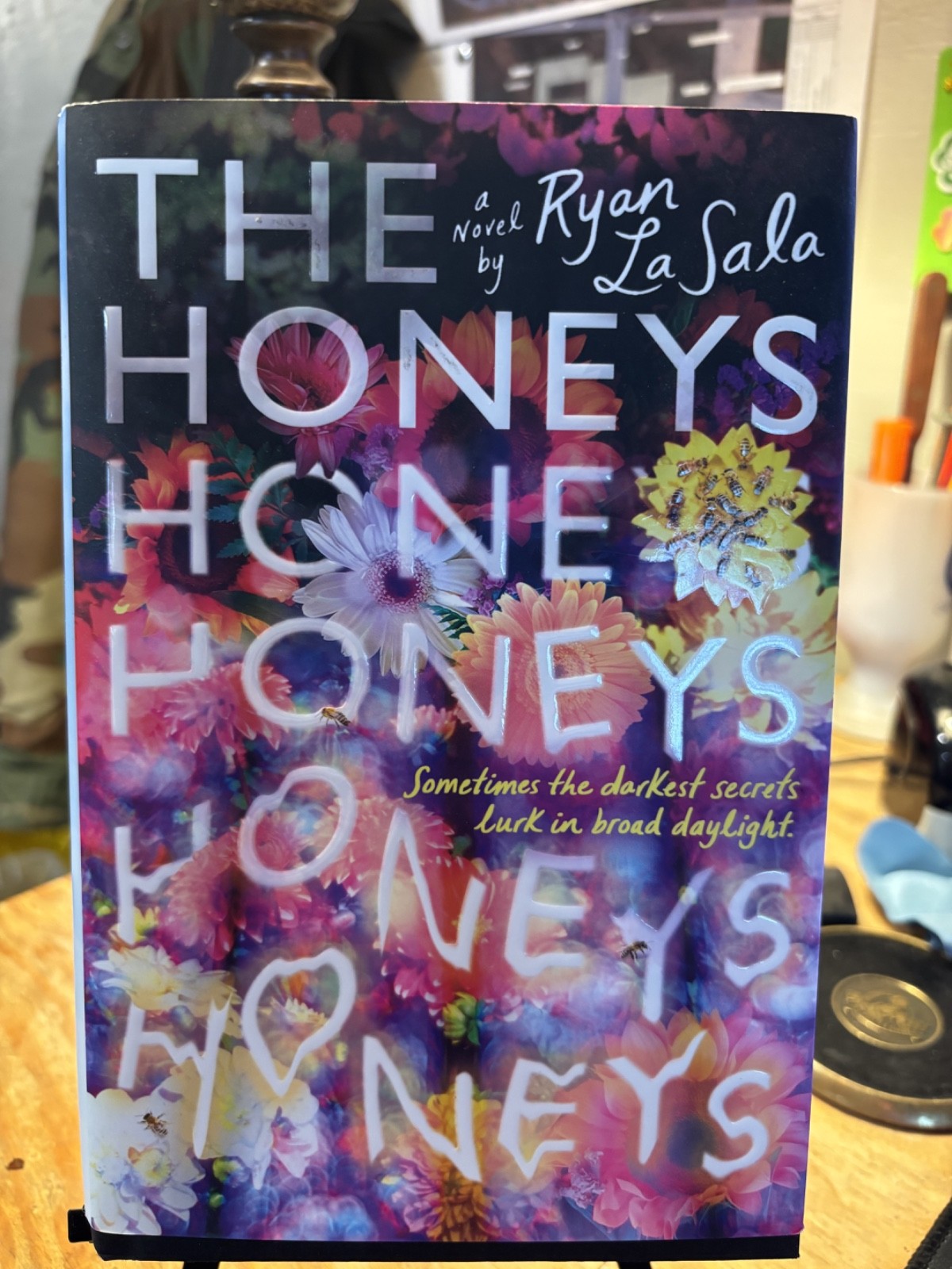 Honeys by Ryan La Sala (2022, Hardcover) roughly 5 x 8 inches.