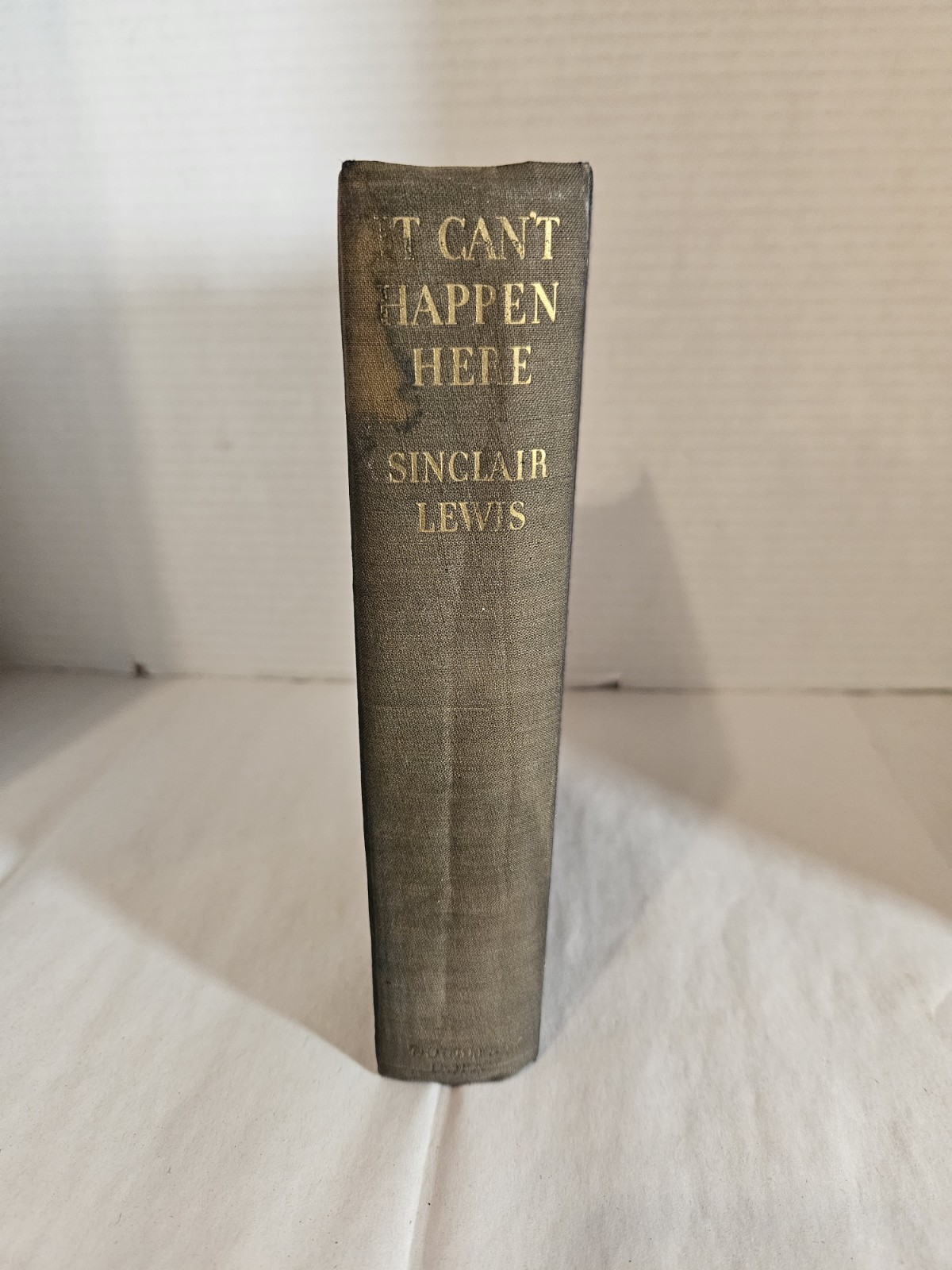 It Can’t Happen Here 1935 Doubleday Doran by Sinclair Lewis HC First Edition