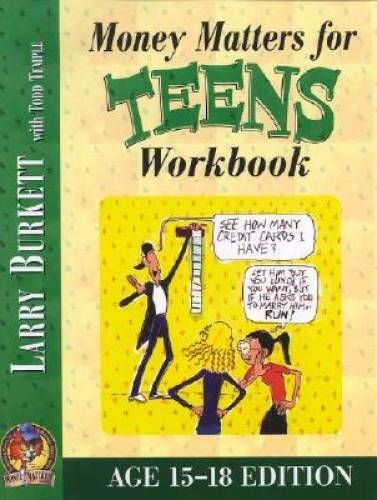 Money Matters Workbook for Teens (ages 15-18) – Paperback – GOOD