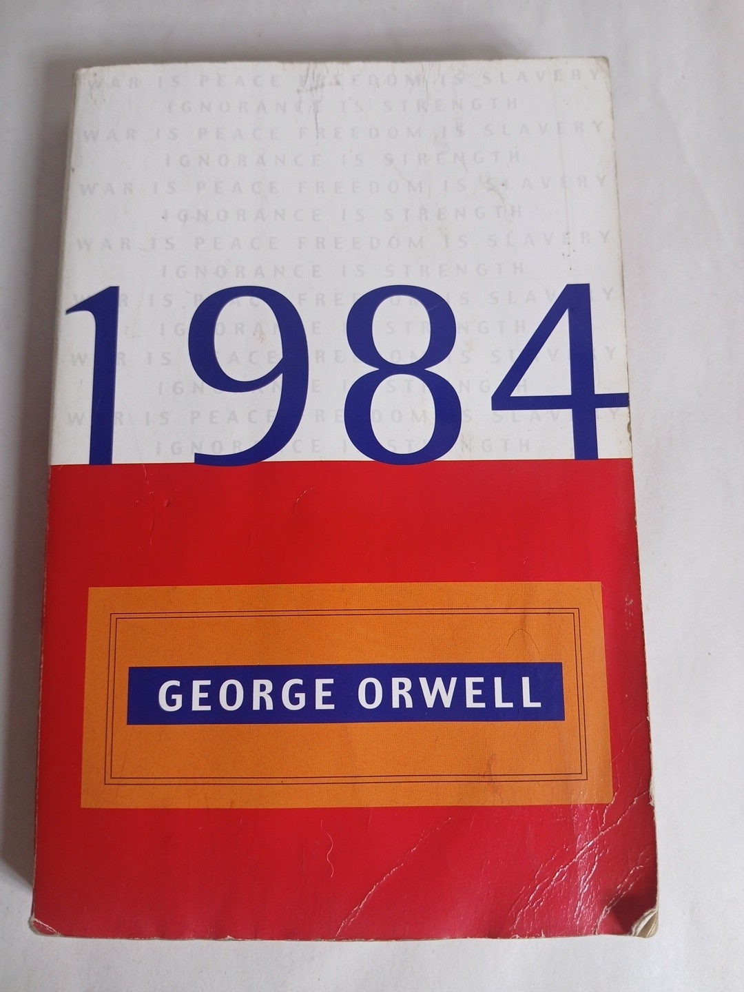 1984 George Orwell 1983 Plume Printing Dystopian Classic Harcourt Brace