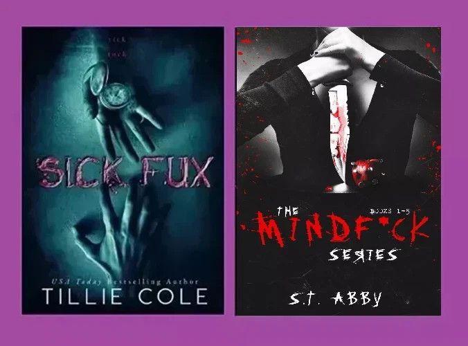 Sick Fux & Mindfuck Paperback – 2 Book Set, COMBO