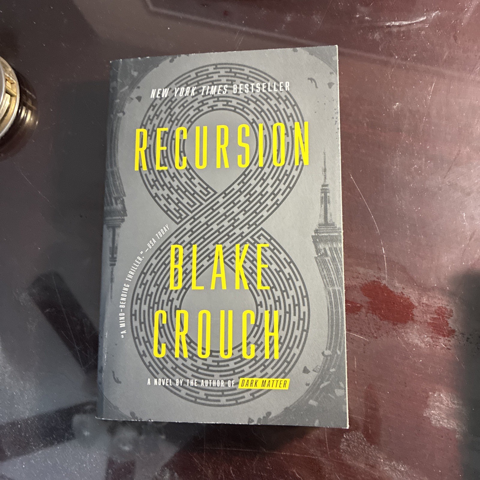 Recursion by Blake Crouch, NEW TRADE PAPERBACK, FREE SHIP