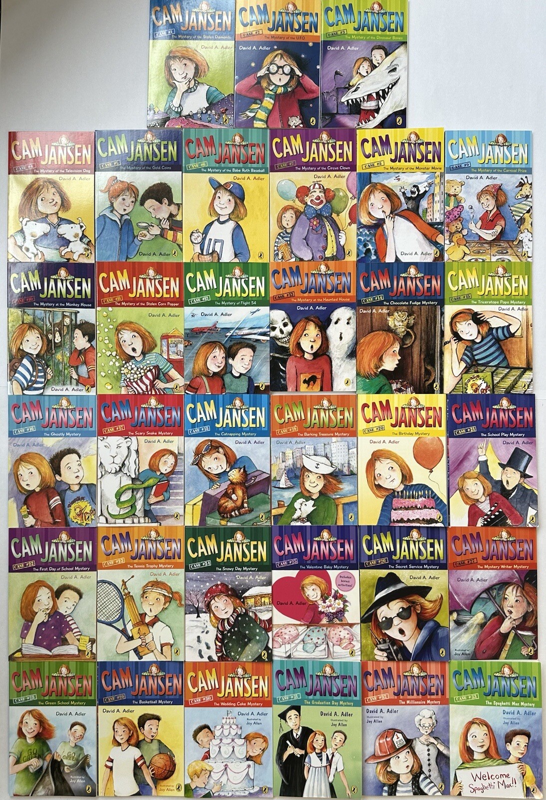 Cam Jansen Children’s Mystery Books Set by David Adler Lot 34