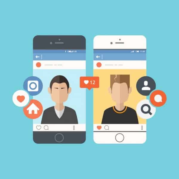 Mídias sociais Perfil empresarial no Instagram