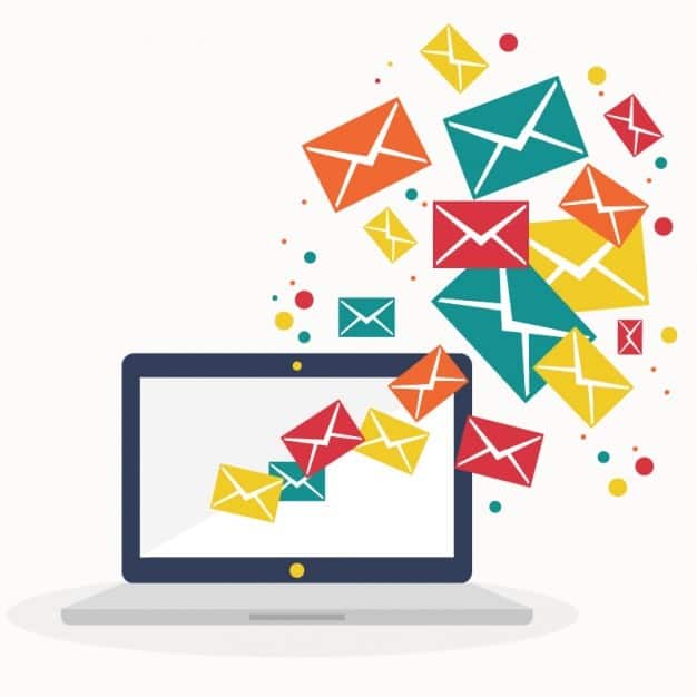 Taxa de abertura de e-mails