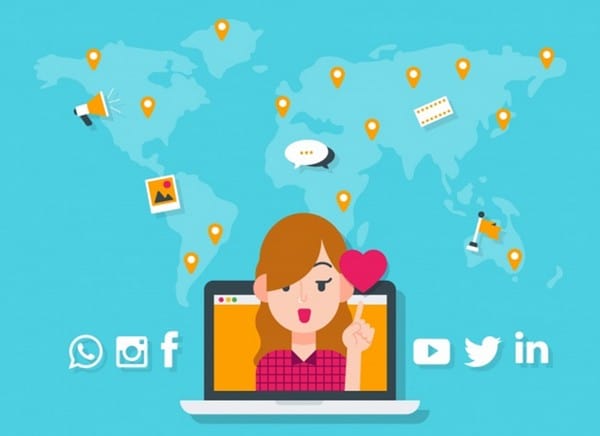 Faça contato com influenciadores