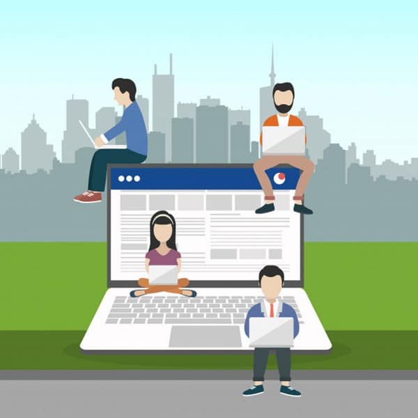 7 tipos de postagem em mídia social para melhorar o envolvimento do público Fonte: Freepik.