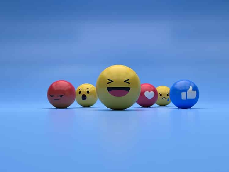 Reações de “Triste” e “Grr” não são sinais negativos para o Facebook