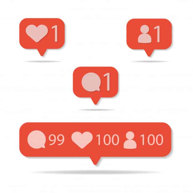 Use as hashtags com moderação