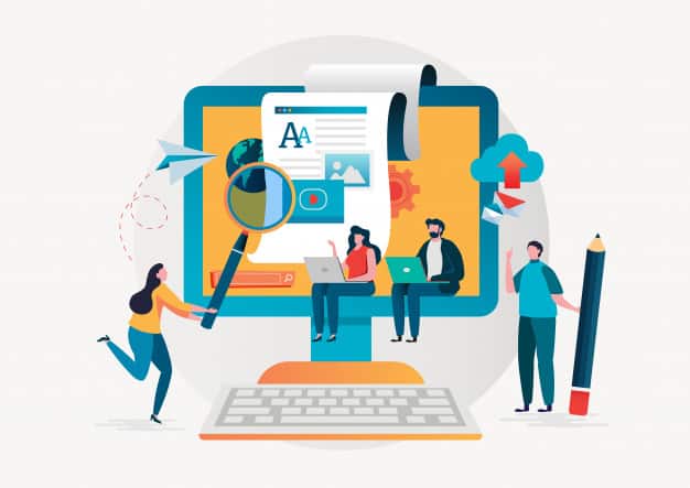 O que é o marketing de conteúdo Fonte: freepik.