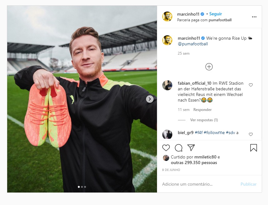 Patrocínio no Instagram