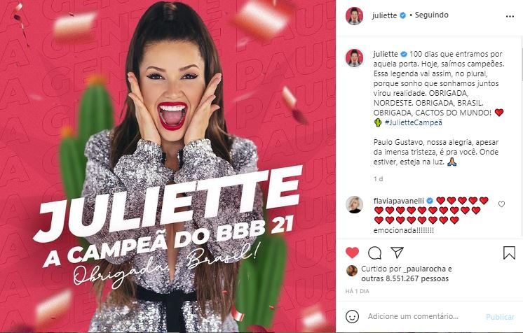 Postagens da Juliette Postagens da Juliette