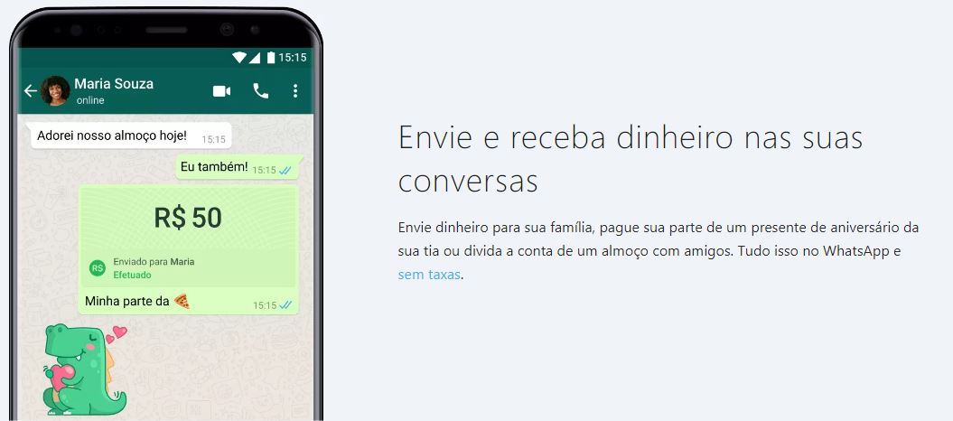 Veja como enviar e receber pagamentos por WhatsApp