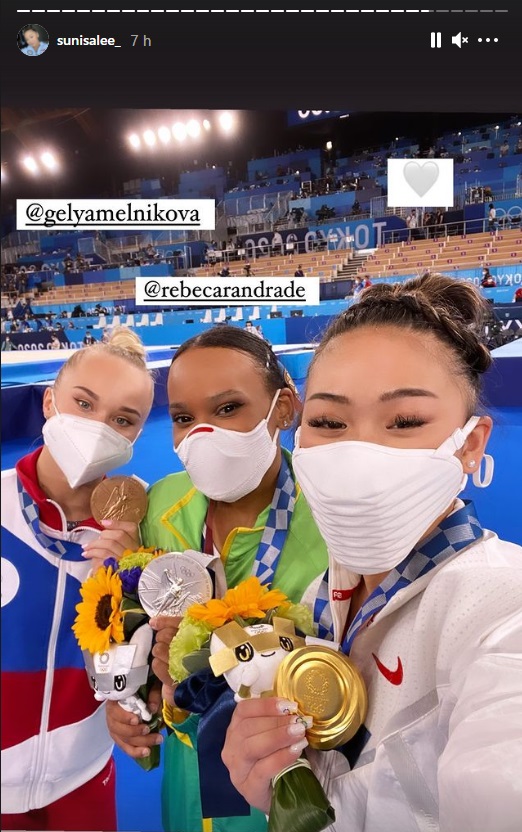 Atleta Americana Comemora vitória