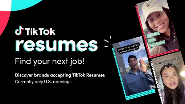O que é o TikTok Resumes
