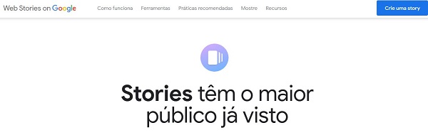 Crie seu Storie com Google