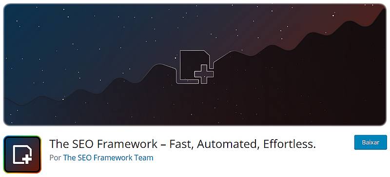 SEO Framework Wordrpress Plugin