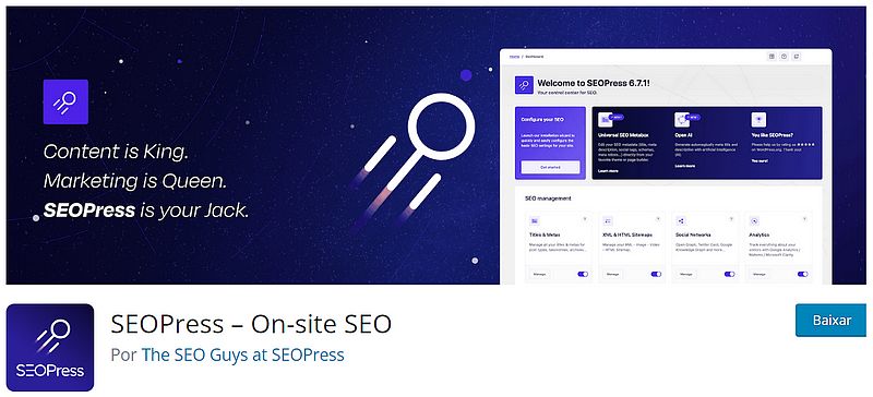 SEO Press Wordrpress Plugin