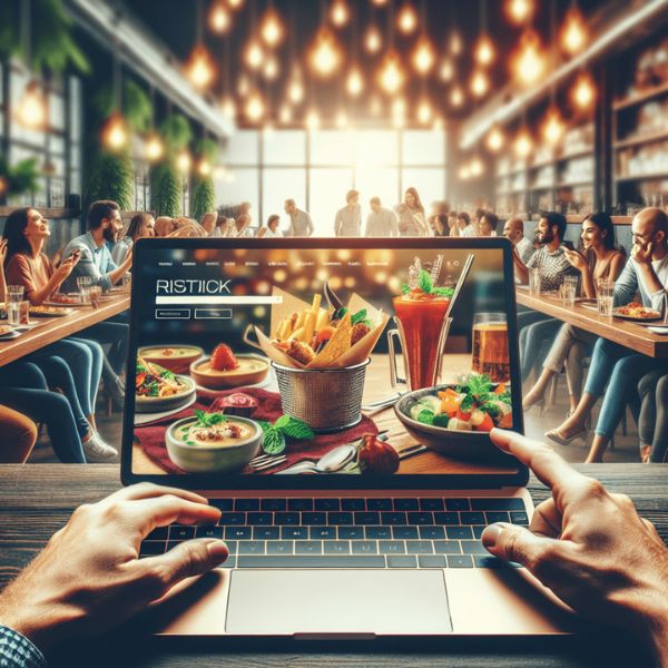 Site para Restaurantes e Cafés